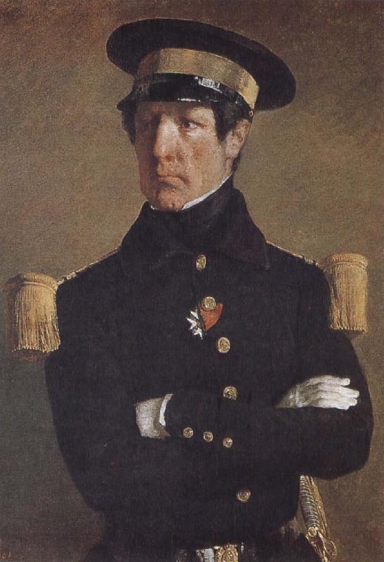 Jean Francois Millet Portrait of Navy oil painting image